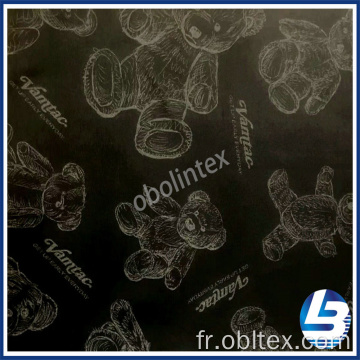 Tissu Obl211026 Polyester imprimé Spandex T400